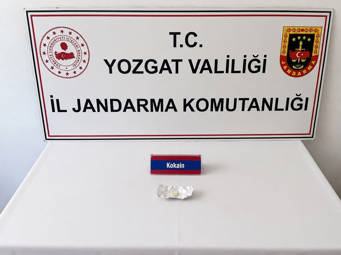 Yozgat’ta Uyuşturucu Alarmı! Evden Kokain Çıktı