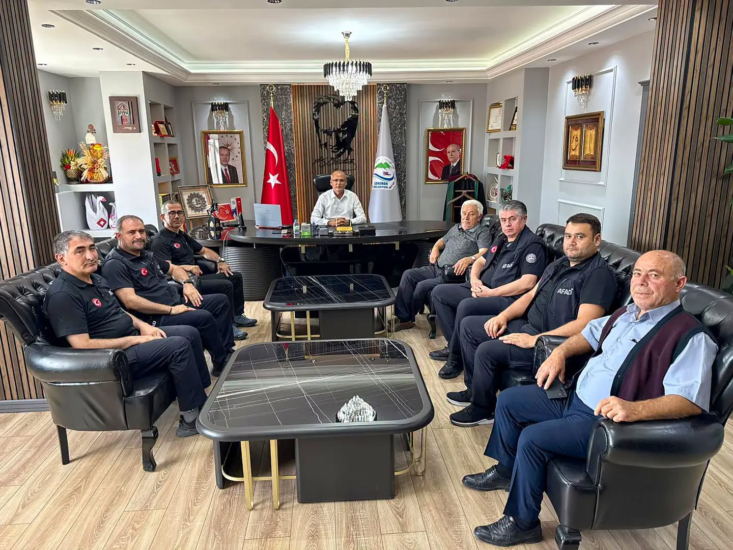AFAD Heyetinden Çekerek Belediyesine Ziyaret