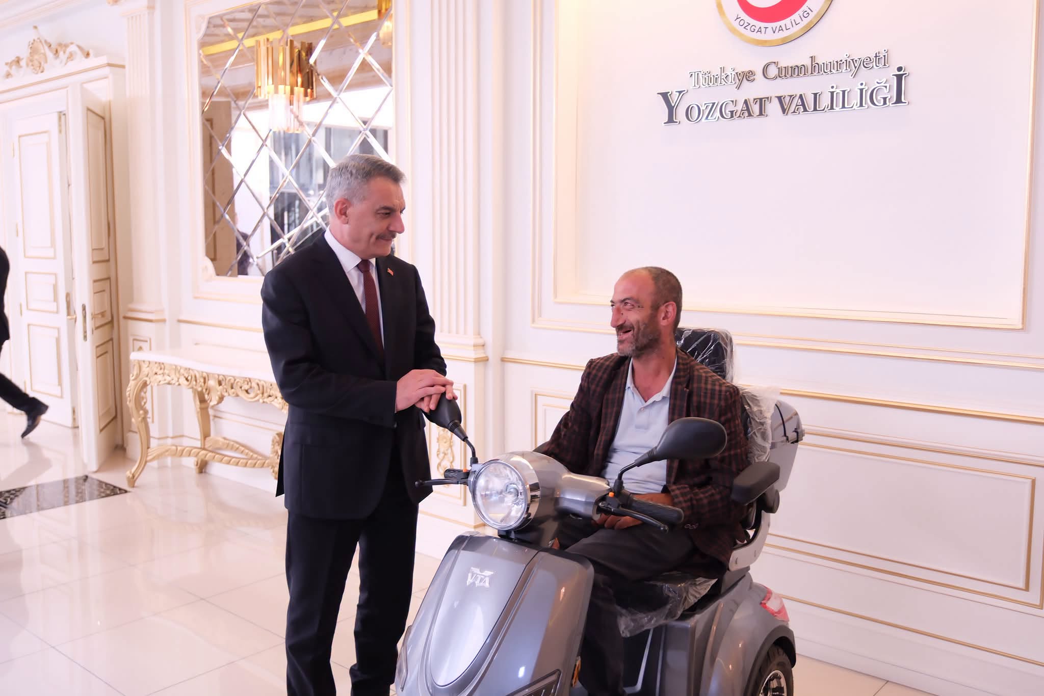 Yozgat’ta İbrahim Tunay’ın Yüzünü Güldüren Destek