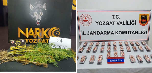 Yozgat’ta Uyuşturucuya Geçit Yok: Emniyet ve Jandarmadan Ortak Operasyon