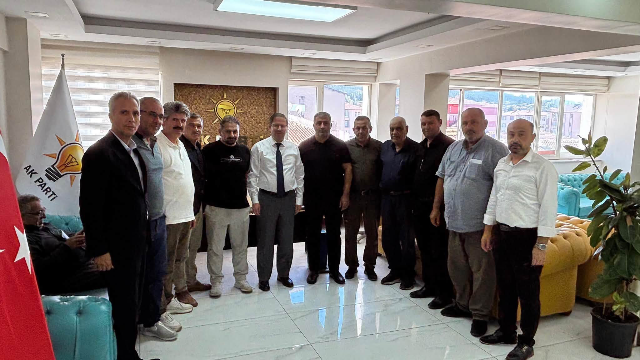 Muhtarlardan AK Parti Yozgat İl Başkanı Kandemir’e Ziyaret