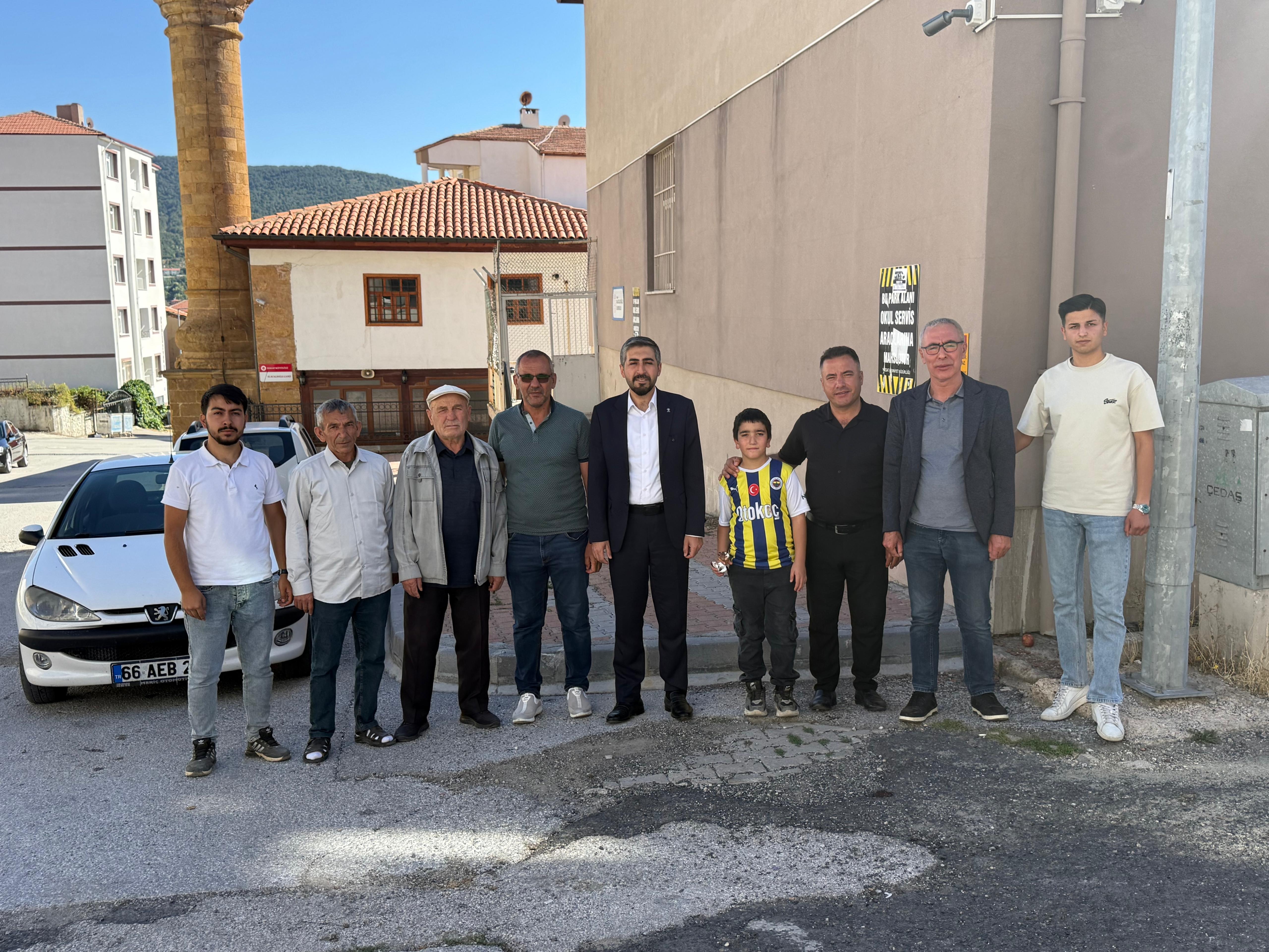AK Parti Yozgat’ta Mahalle Mahalle Saha Çalışması Sürüyor
