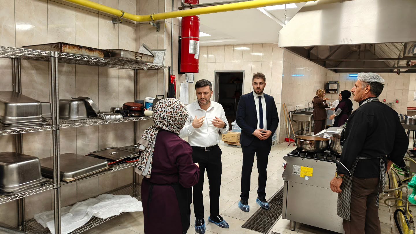 Yerköy Devlet Hastanesi’nde Yemekhane Denetimi