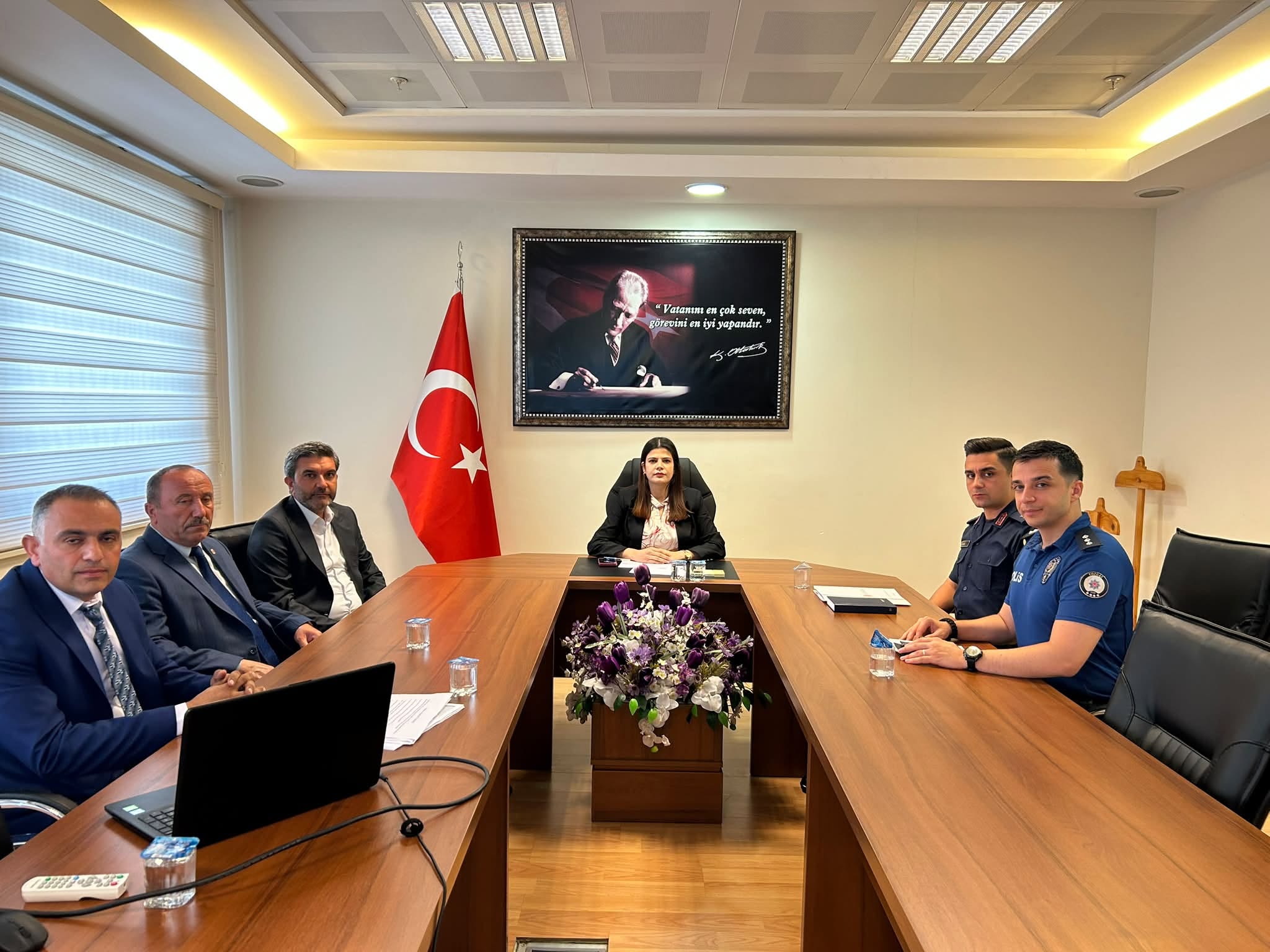 Aydıncık’ta Okul Güvenliği İçin Önlemler Masaya Yatırıldı