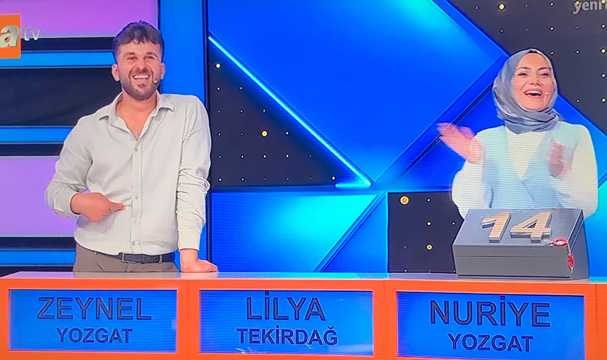Çekerekli Zeynel ve Nuriye ATV Ekranında Yozgat’ı Temsil Etti