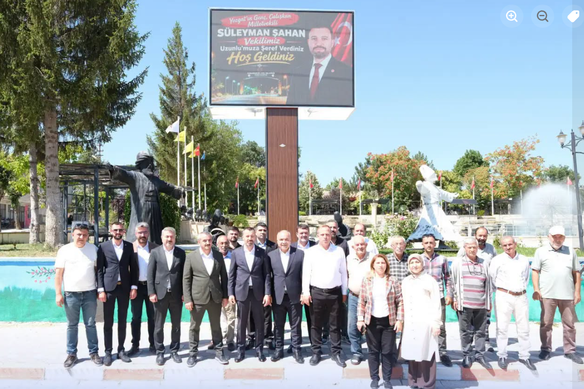 Milletvekili Şahan’dan Uzunlu Belediyesi’ne Ziyaret