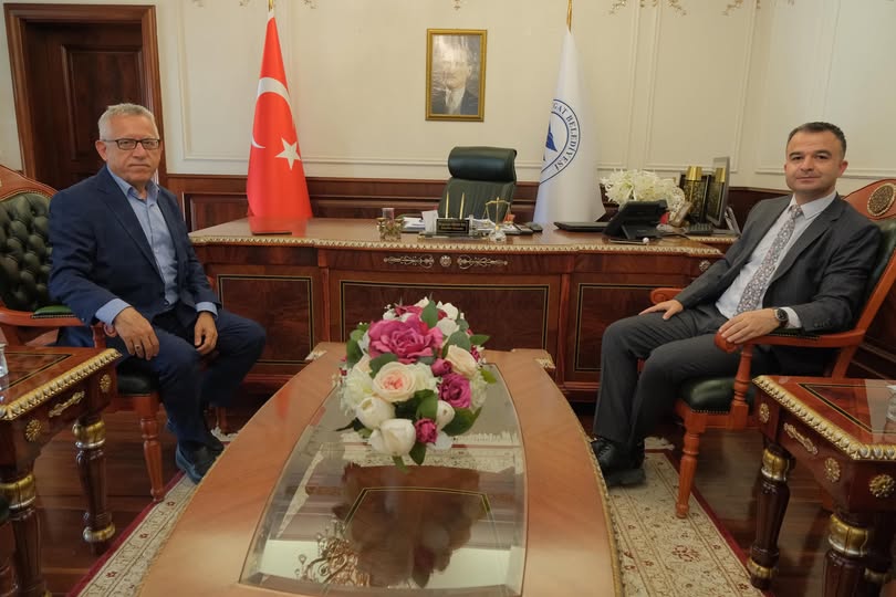 Başkan Kazım Arslan ve Eşref Özdemir Yozgat İçin Görüştü