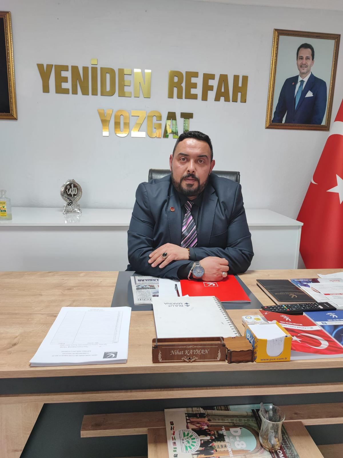 Yeniden Refah Partisi Yozgat’tan Emekli Zammı Tepkisi